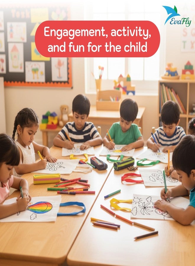 Evafly gift bags medium size for gifting - 24 Pcs | L10 x H12 x W3.5 inches, gift bags for Birthday, carry bags for gift, Return Gifts for Kids Age 10-12 - White color - Image 5